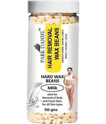 Park Daniel Milk Hard Wax Beans Waxing Kit 100 g