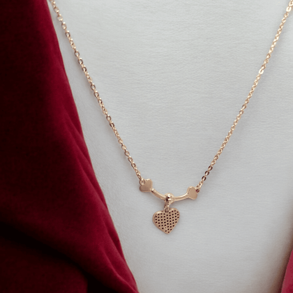 Rose Gold Necklace Rose Gold Necklace