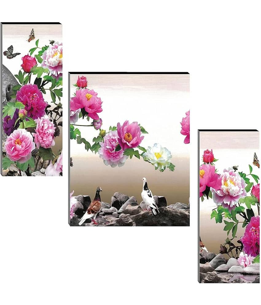 Indianara - Floral Painting Without Frame