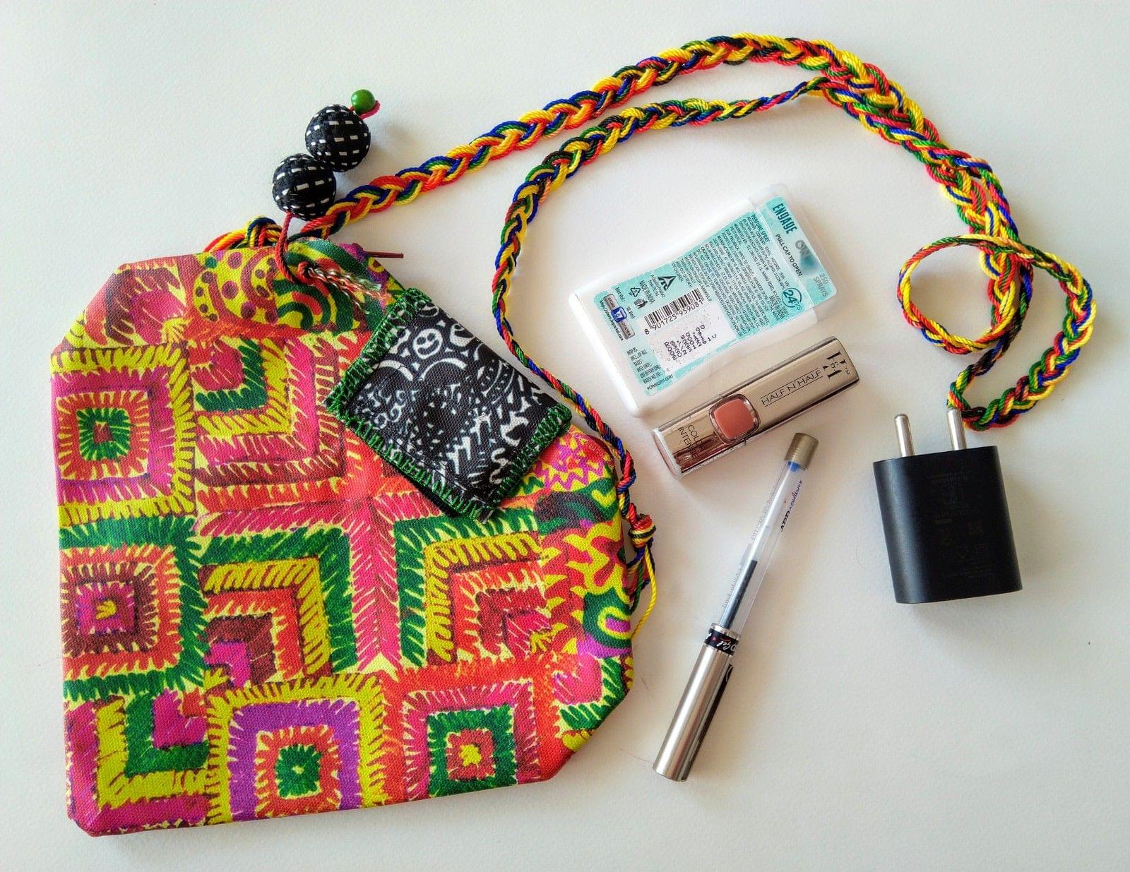 Diamond Phulkari ' Sling Bag
