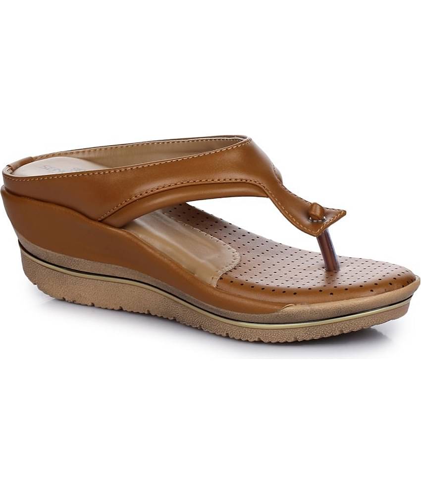 Senorita By Liberty Tan Women's Flats