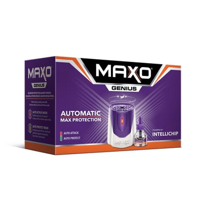 Maxo Mosquito Repellent A Grade Combi Globe Machine + Refill, 45 ml