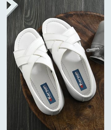 Karsun - White Men's Sandals