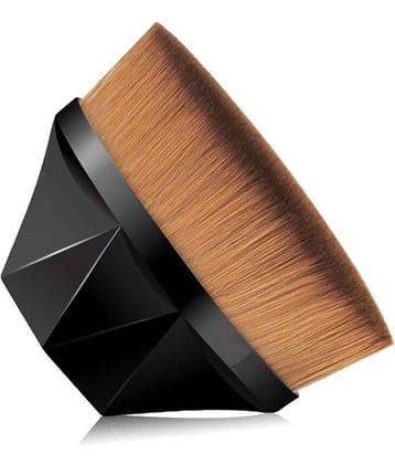 SkinPlus Flat Top Kabuki Hexagon Face Blush Foundation Brush 1 Pcs 10 g