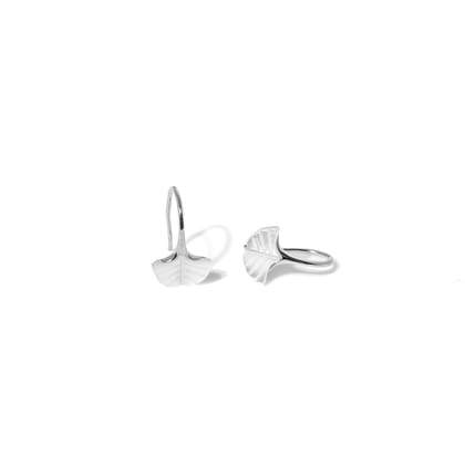 Bira Danglers | 925 Silver Earrings for Women-Silver