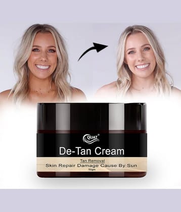 Quat De Tan Cream  – Tan Removal Cream 2 Times Use Facial Kit For Normal Skin Berberry 1 ( Pack of 1 )