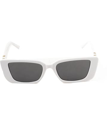 Bayberry White Cat Eye Sunglasses ( Pack of 1 )