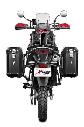 Hero Genuine Pannier Box RHS Black for Xpulse 210 | Durable Construction | Secure Storage | OEM Fit | Reliable Performance | Easy Installation