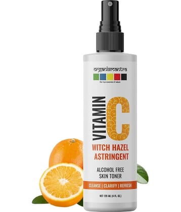 Organix Mantra Vitamin C & Tea Tree Witch Hazel Astringent Skin Toner, 120ML