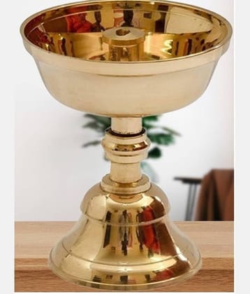 Heaven Decor Brass Table Diya - Pack of 1