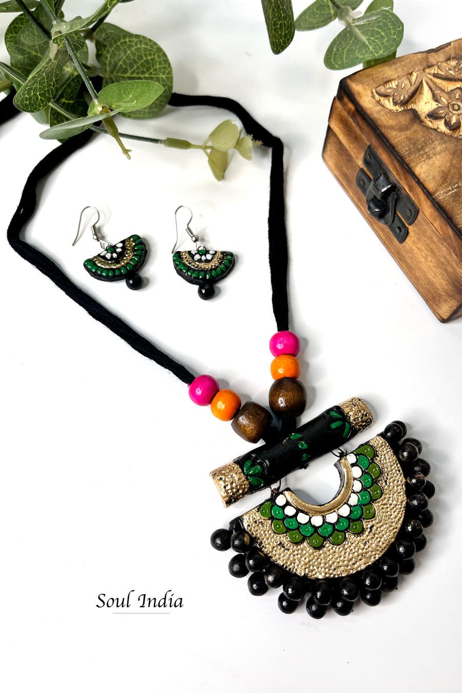 Handmade Terracotta Jewellery Set