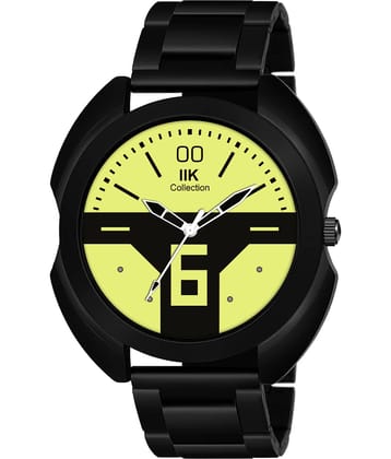 IIK COLLECTION - Black Stainless Steel Analog Men's Watch