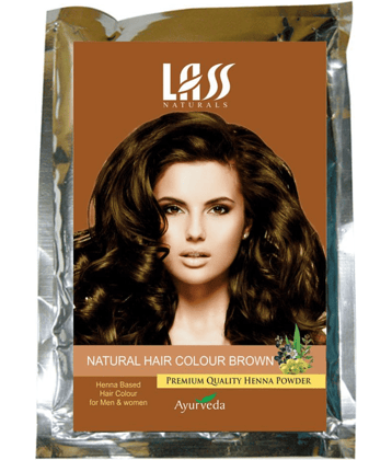 Lass Naturals Temporary Hair Color Brown 100 gm