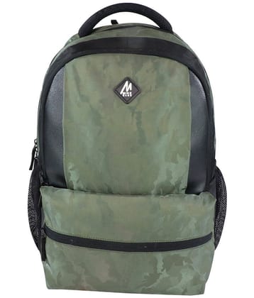 mikebag 20 Ltrs Light Green Polyester College Bag - Light Green