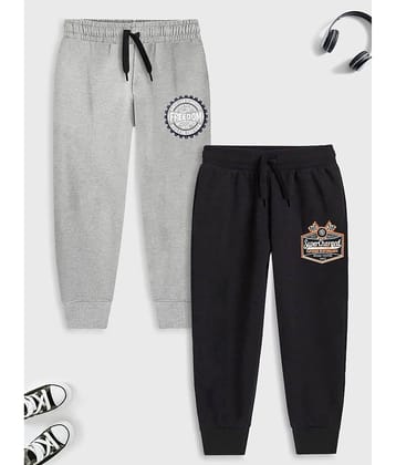 Trampoline Pack of 2 Boys Cotton Blend Trackpant ( Multicolor )