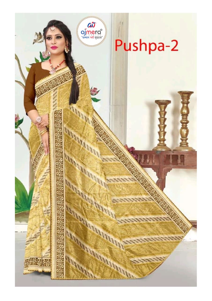 GPT Pushpa 2 Saree with Unstitched Blouse