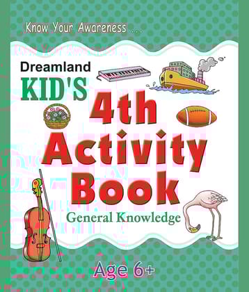 Kid's 4th Activity Book - General Knowledge - Interactive & Activity  Book