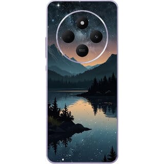 Yug Emporium Redmi 14C 5G Night View Scenery Premium Theme Full Back & Side Coverage (Back Cover Multicolor)