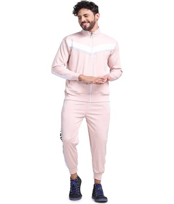 yellow tree Multicolor Polyester Relaxed Fit Men's Tracksuit ( Pack of 1 )