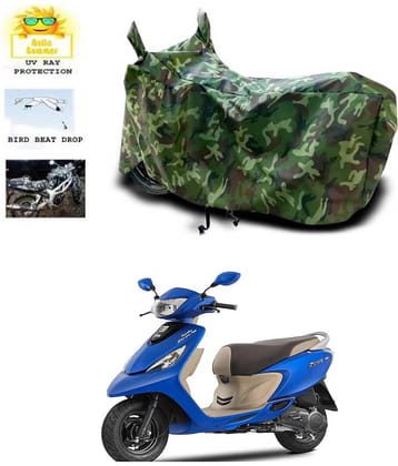 RONISH Bike Body Cover for TVS Scooty Zest 110 ( Pack of 1 ) , Multicolour