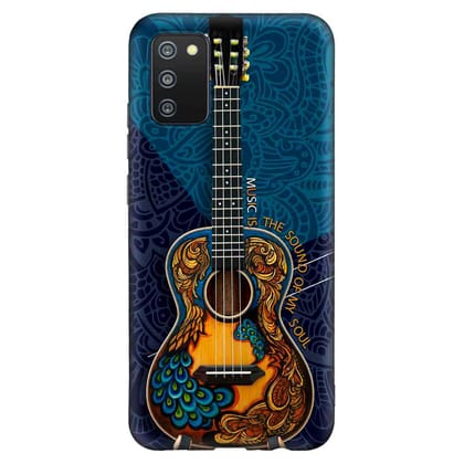 Music Is The Sound Of My Soul Samsung F02S Premium Embossed Mobile cover