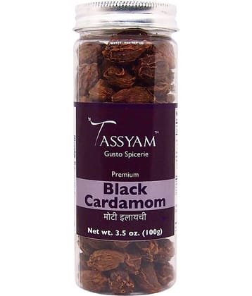 Tassyam Black Cardamom 100 gm