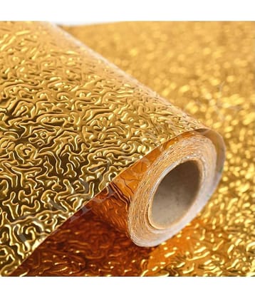 Geeo Gold Foil Wallpaper 60cm x 2m (Pack of 1)
