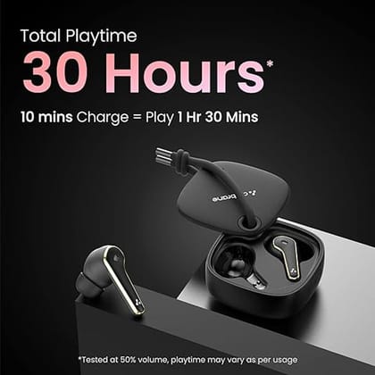 Ambrane Dots Dew True Wireless Earbuds - Blue