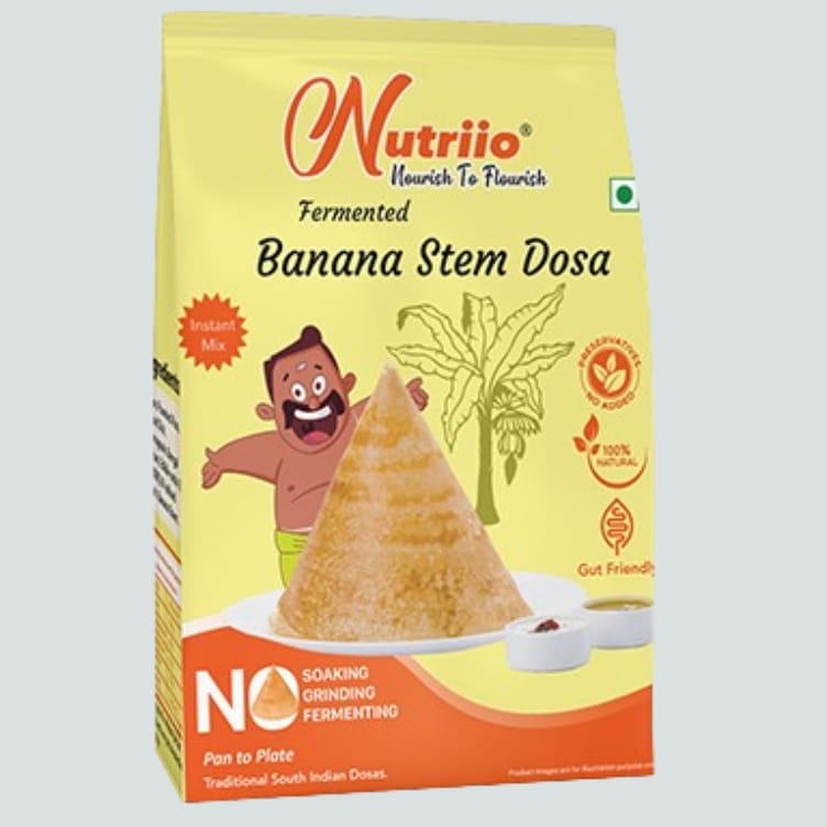 Fermented Banana Stem Dosa Powder