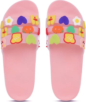 Pampy Angel - Pink Women's Slide Flip flop