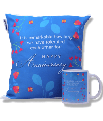 Ros - Multicolor Ceramic Gifting Printed Cushion