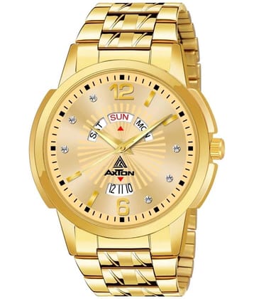 Axton Gold Stainless Steel Analog Men's Watch