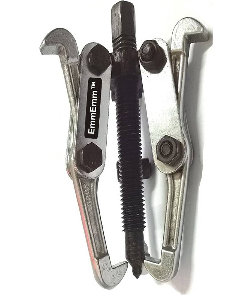 EmmEmm Original Bearing Puller /Gear Puller 3 Legs - 4 Inches Drop Forged Chrome Plated