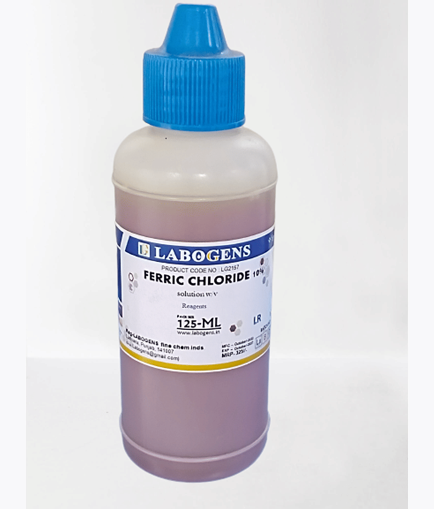 FERRIC CHLORIDE 10% solution w/v 125ML