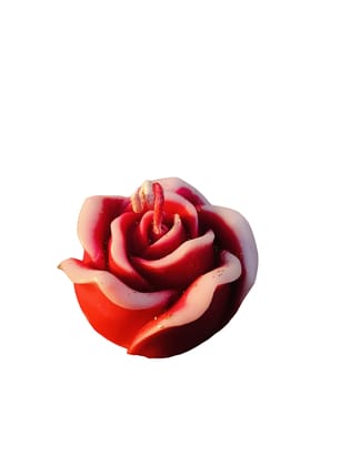 Elegant French Rose Scented Candle - 100% Organic Soy Wax, Hand-Poured, Eco-Friendly, Perfect for Gifts & Home Décor