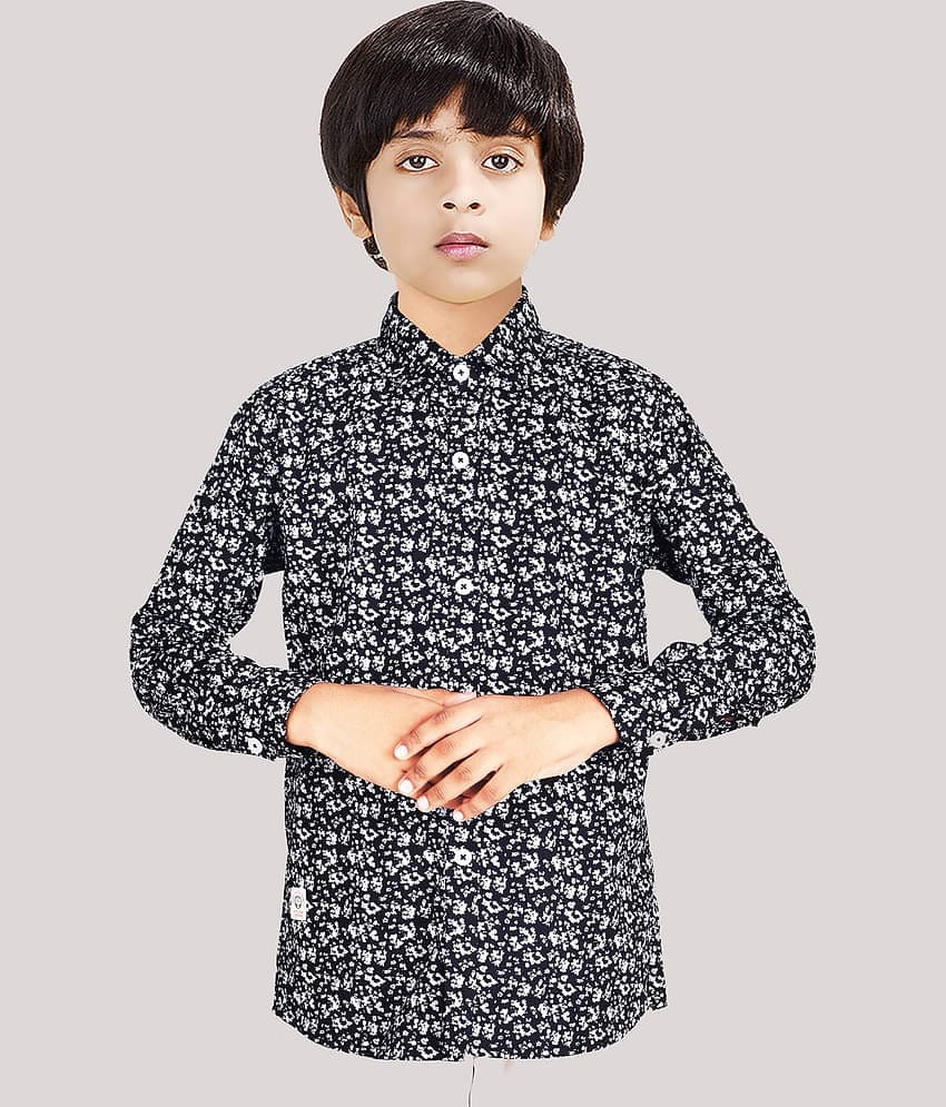 Made In The Shade Pack of 1 Boys 100% Cotton Full Sleeves Shirt ( White )
