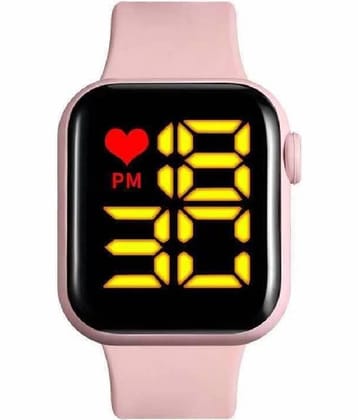 Renaissance Traders - Pink Silicon Digital Men's Watch