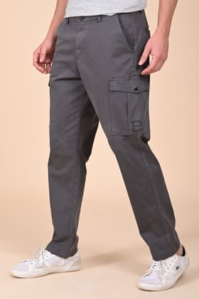 Host - Comfort Cargo Trouser - Dk Grey-S-30 / DK GREY