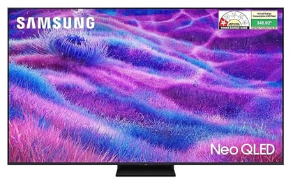 Samsung 163 cm (65 inches) 4K Ultra HD Mini-LED Neo-QLED Smart TV QA65QN80FAULXL (Titan Black)