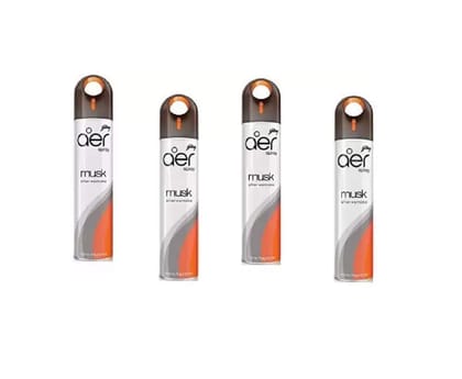 Godrej Aer Musk After Smoke Spray (Pack of 4 x 240 ml) Godrej Aer Musk After Smoke Spray (Pack of 4 x 240 ml)