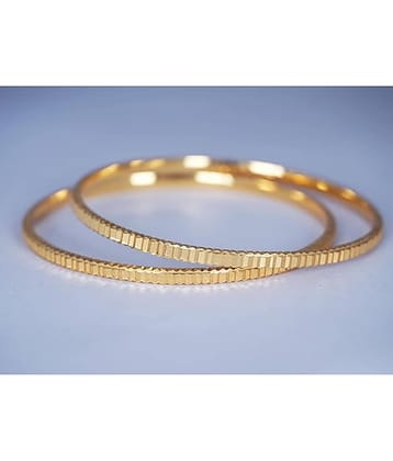 JFL - Jewellery For Less Gold Bangle Set ( Pack of 1 )