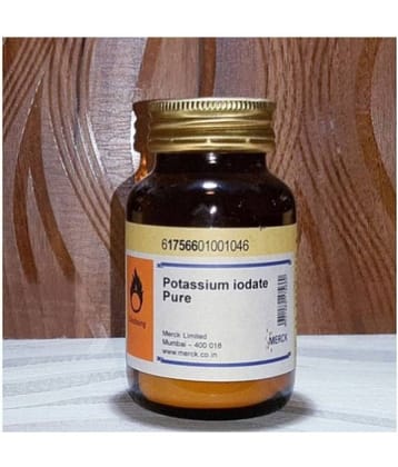 MERCK   POTASSIUM IOD-ATE  PURE  100GM