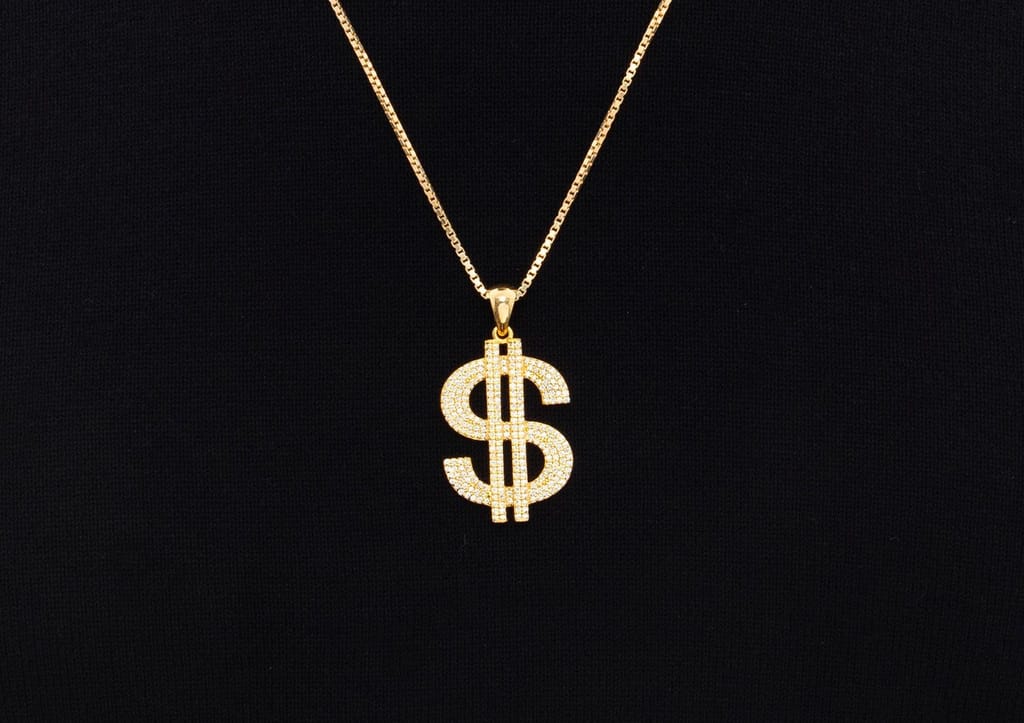 Dollar Bling Pendant