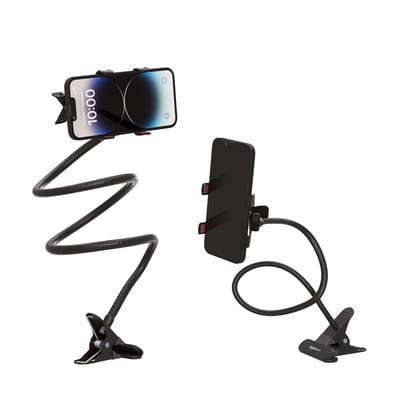 Amazon Basics Tabletop Stand for Mobile, Tablet and E-Reader, Clip Mount, Multi-Angle, Foldable, Lazy Bracket, Universal Compatibility Amazon Basics Tabletop Stand for Mobile, Tablet and E-Reader, Clip Mount, Multi-Angle, Foldable, Lazy Bracket, Universa