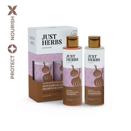 Anti Hair Fall Kit with Castor & Black Onion Seed