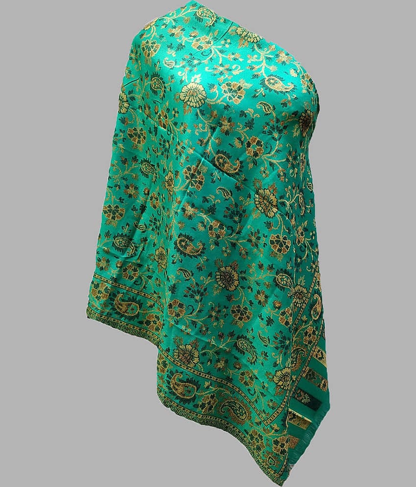 Soul Essence Blue Kani Shawl - Single