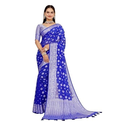 Blue Colour Somya Saree