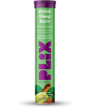 The Plant Fix Plix Drink Sleep Burn with Green Coffee(15 Tablets)