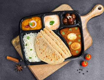Egg Curry - Feast Thali