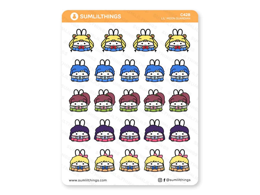 Lil' Moon Guardian Stickers